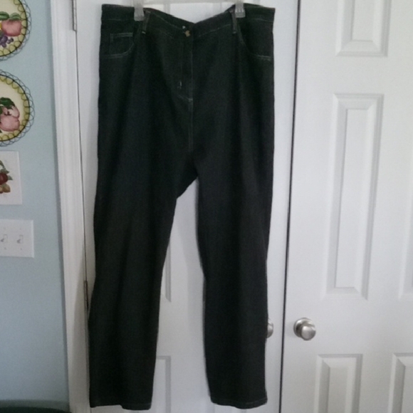 Gold Flava Women's Straight Leg Jeans - Black - Picture 2 of 6